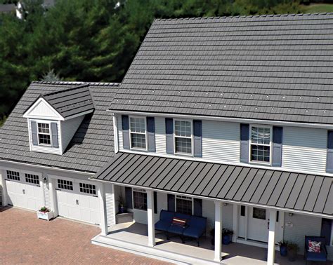 houses with metal roofs pictures|metal shingle roofing images.